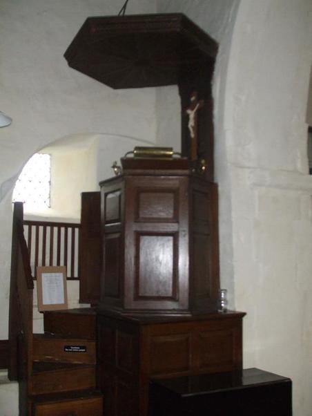 pulpit in current position