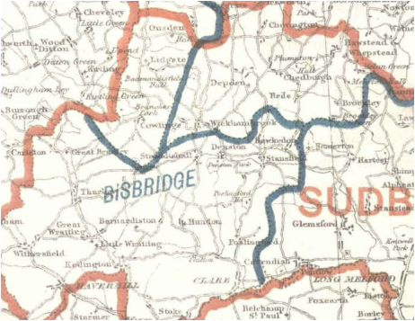 MAP OF RISBRIDGE
