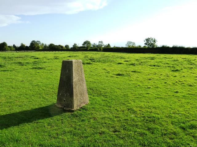 trig point in field