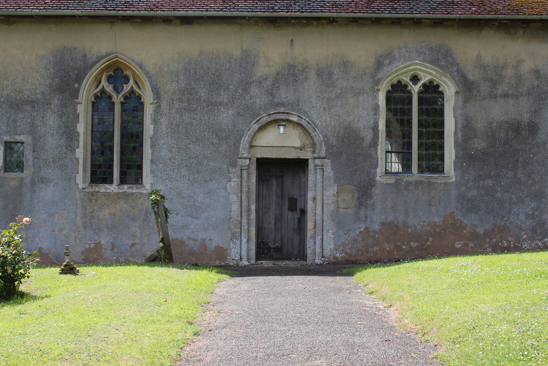 church north door