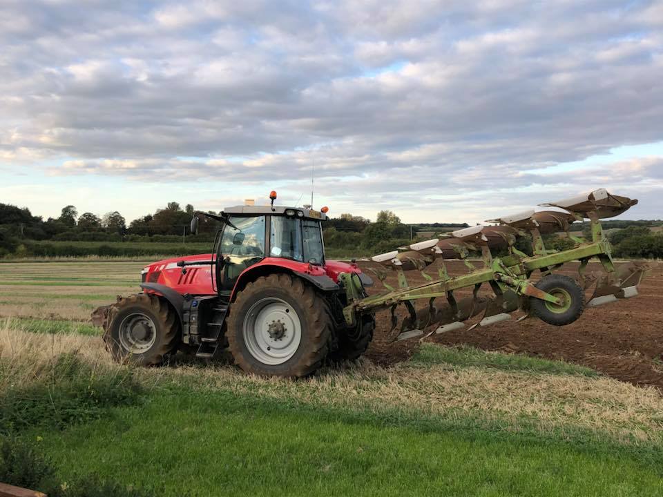 tractor & plough