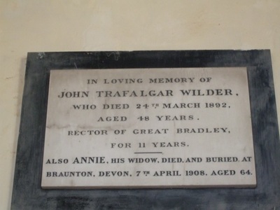 John Wilder monument