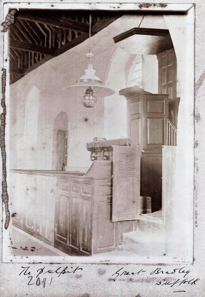 pulpit in 19th century