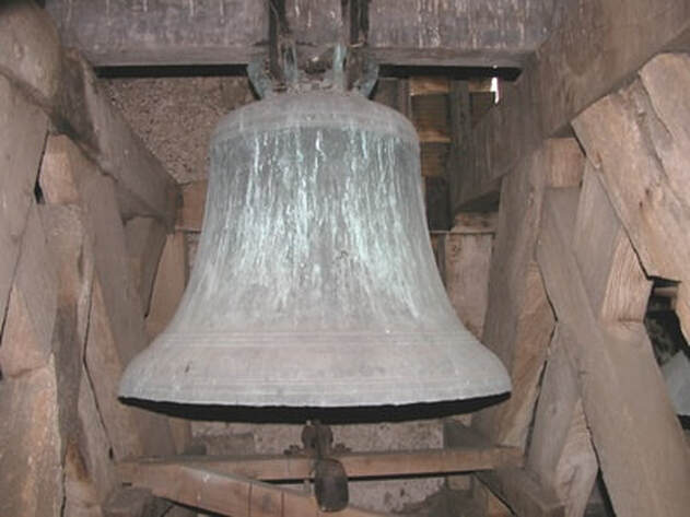 church bell in situ