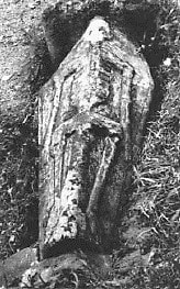 skeleton gravestone