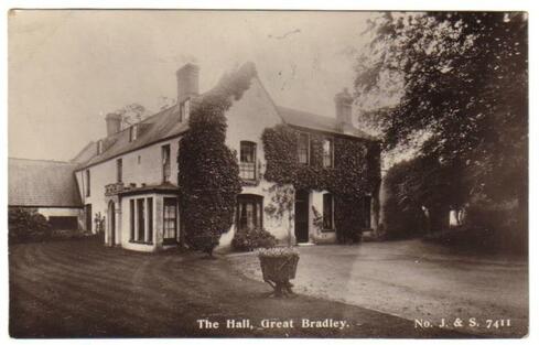 Great Bradley Hall, 1900s
