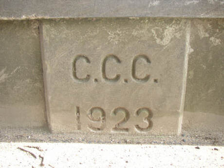 CCC boundary stone